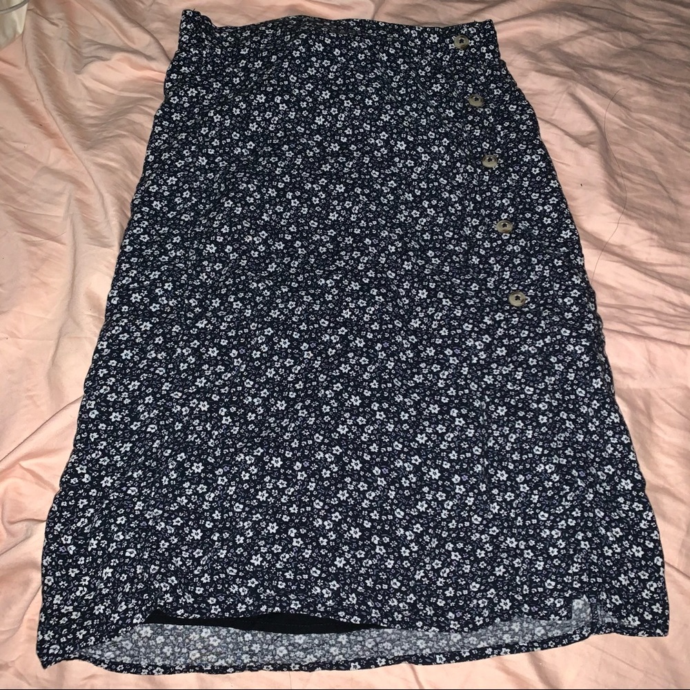 Abercrombie kids floral skirt